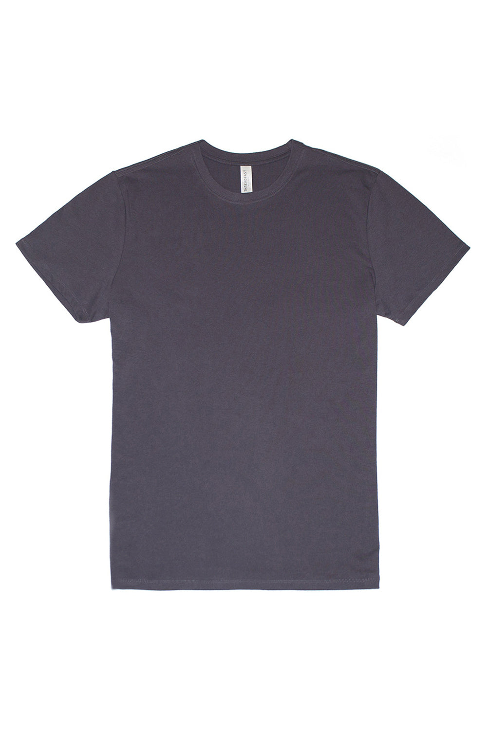 Threadfast Apparel 100A Mens Ultimate Short Sleeve Crewneck T-Shirt Graphite Grey Flat Front