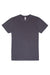 Threadfast Apparel 100A Mens Ultimate Short Sleeve Crewneck T-Shirt Graphite Grey Flat Front