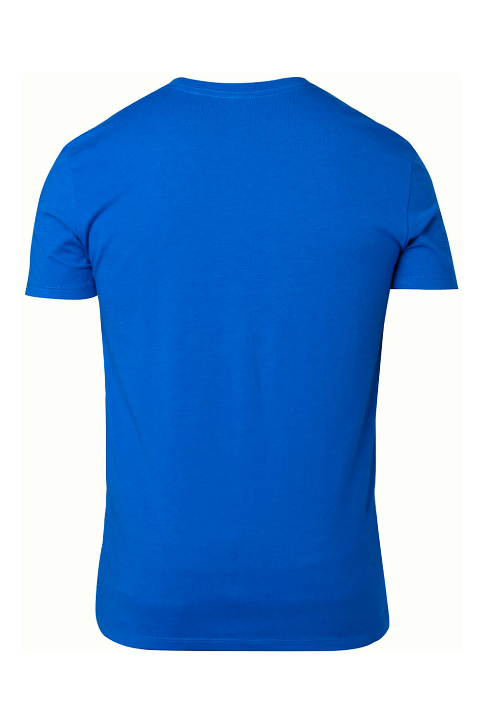 Threadfast Apparel 100A Mens Ultimate Short Sleeve Crewneck T-Shirt Royal Blue Flat Back