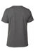 Threadfast Apparel 100A Mens Ultimate Short Sleeve Crewneck T-Shirt Heather Charcoal Grey Flat Back