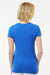 Tultex 213 Womens Fine Jersey Slim Fit Short Sleeve Crewneck T-Shirt Royal Blue Model Back