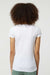 Tultex 213 Womens Fine Jersey Slim Fit Short Sleeve Crewneck T-Shirt White Model Back