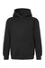 Tultex 320Y Youth Hooded Sweatshirt Hoodie w/ Pouch Pocket Black Flat Front