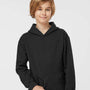 Tultex Youth Hooded Sweatshirt Hoodie - Black - NEW