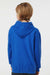 Tultex 320Y Youth Hooded Sweatshirt Hoodie w/ Pouch Pocket Royal Blue Model Back