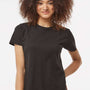 Tultex Womens Fine Jersey Classic Fit Short Sleeve Crewneck T-Shirt - Black