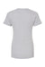 Tultex 216 Womens Fine Jersey Classic Fit Short Sleeve Crewneck T-Shirt Heather Grey Flat Back