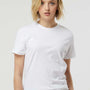 Tultex Womens Fine Jersey Classic Fit Short Sleeve Crewneck T-Shirt - White