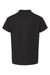 Tultex 235 Youth Fine Jersey Short Sleeve Crewneck T-Shirt Black Flat Back