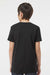 Tultex 235 Youth Fine Jersey Short Sleeve Crewneck T-Shirt Black Model Back