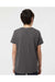 Tultex 235 Youth Fine Jersey Short Sleeve Crewneck T-Shirt Heather Charcoal Grey Model Back