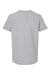 Tultex 235 Youth Fine Jersey Short Sleeve Crewneck T-Shirt Heather Grey Flat Back