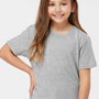 Tultex Youth Fine Jersey Short Sleeve Crewneck T-Shirt - Heather Grey