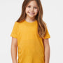 Tultex Youth Fine Jersey Short Sleeve Crewneck T-Shirt - Heather Mellow Yellow - NEW