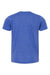 Tultex 235 Youth Fine Jersey Short Sleeve Crewneck T-Shirt Heather Royal Blue Flat Back