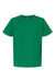 Tultex 235 Youth Fine Jersey Short Sleeve Crewneck T-Shirt Kelly Green Flat Front