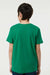 Tultex 235 Youth Fine Jersey Short Sleeve Crewneck T-Shirt Kelly Green Model Back