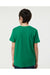 Tultex 235 Youth Fine Jersey Short Sleeve Crewneck T-Shirt Kelly Green Model Back