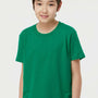 Tultex Youth Fine Jersey Short Sleeve Crewneck T-Shirt - Kelly Green