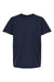Tultex 235 Youth Fine Jersey Short Sleeve Crewneck T-Shirt Navy Blue Flat Front