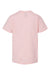 Tultex 235 Youth Fine Jersey Short Sleeve Crewneck T-Shirt Pink Flat Back
