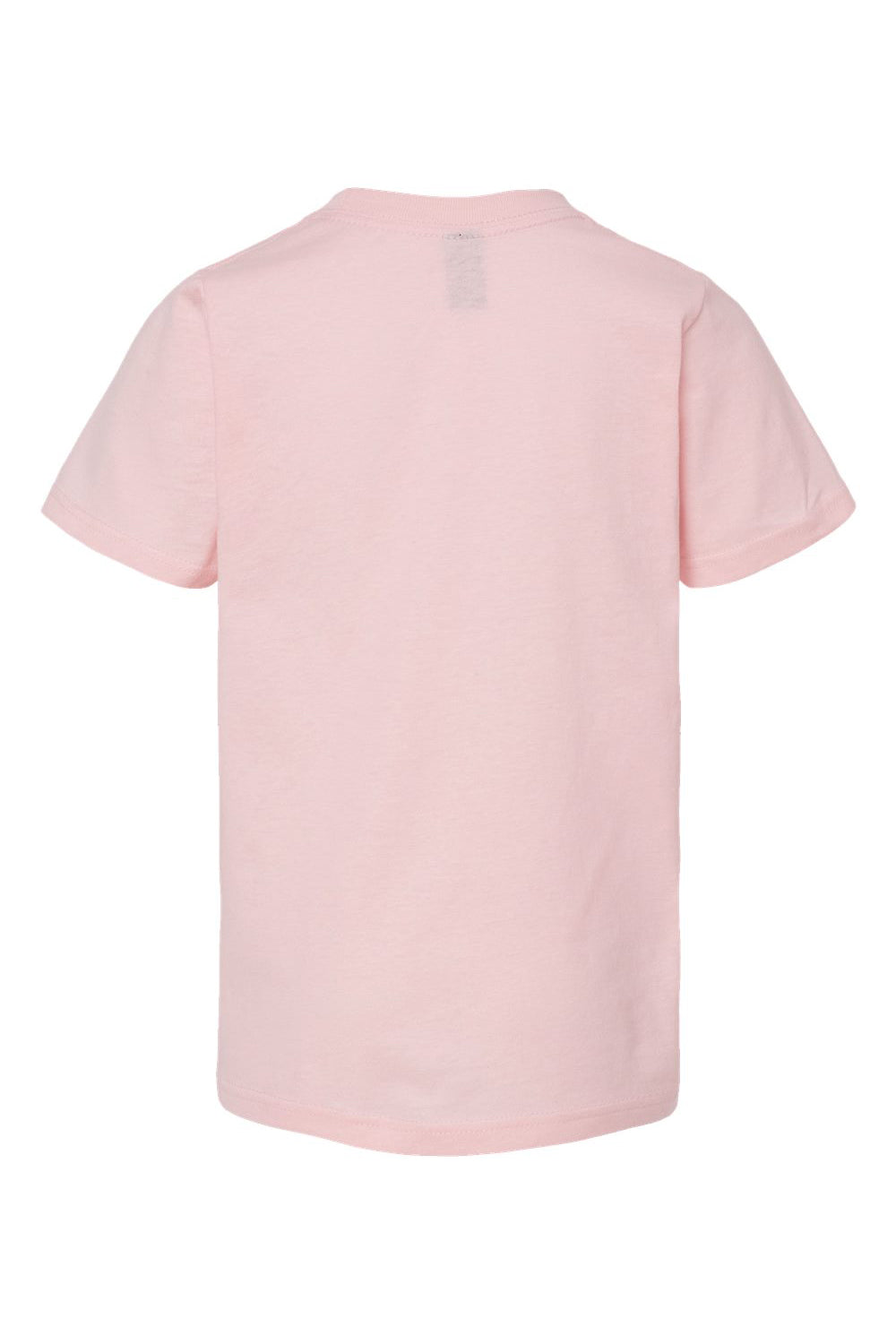 Tultex 235 Youth Fine Jersey Short Sleeve Crewneck T-Shirt Pink Flat Back