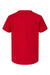Tultex 235 Youth Fine Jersey Short Sleeve Crewneck T-Shirt Red Flat Back
