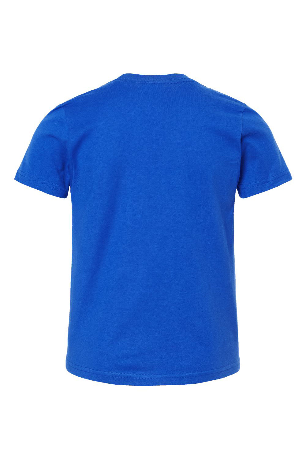 Tultex 235 Youth Fine Jersey Short Sleeve Crewneck T-Shirt Royal Blue Flat Back