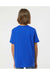 Tultex 235 Youth Fine Jersey Short Sleeve Crewneck T-Shirt Royal Blue Model Back