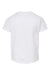 Tultex 235 Youth Fine Jersey Short Sleeve Crewneck T-Shirt White Flat Back