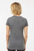 Tultex 240 Womens Poly-Rich Short Sleeve Crewneck T-Shirt Heather Charcoal Grey Model Back