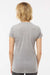 Tultex 240 Womens Poly-Rich Short Sleeve Crewneck T-Shirt Heather Grey Model Back