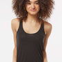 Tultex Womens Poly-Rich Racerback Tank Top - Black