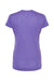 Tultex 253 Womens Short Sleeve Crewneck T-Shirt Lilac Purple Flat Back
