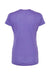 Tultex 253 Womens Short Sleeve Crewneck T-Shirt Lilac Purple Flat Back