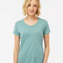 Tultex Womens Short Sleeve Crewneck T-Shirt - Seafoam Green - NEW