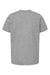 Tultex 265 Youth Poly-Rich Short Sleeve Crewneck T-Shirt Heather Grey Flat Back