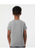 Tultex 265 Youth Poly-Rich Short Sleeve Crewneck T-Shirt Heather Grey Model Back