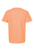 Tultex 290 Mens Jersey Short Sleeve Crewneck T-Shirt Cantaloupe Orange Flat Back