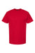 Tultex 290 Mens Jersey Short Sleeve Crewneck T-Shirt Cardinal Red Flat Front
