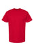 Tultex 290 Mens Jersey Short Sleeve Crewneck T-Shirt Cardinal Red Flat Front