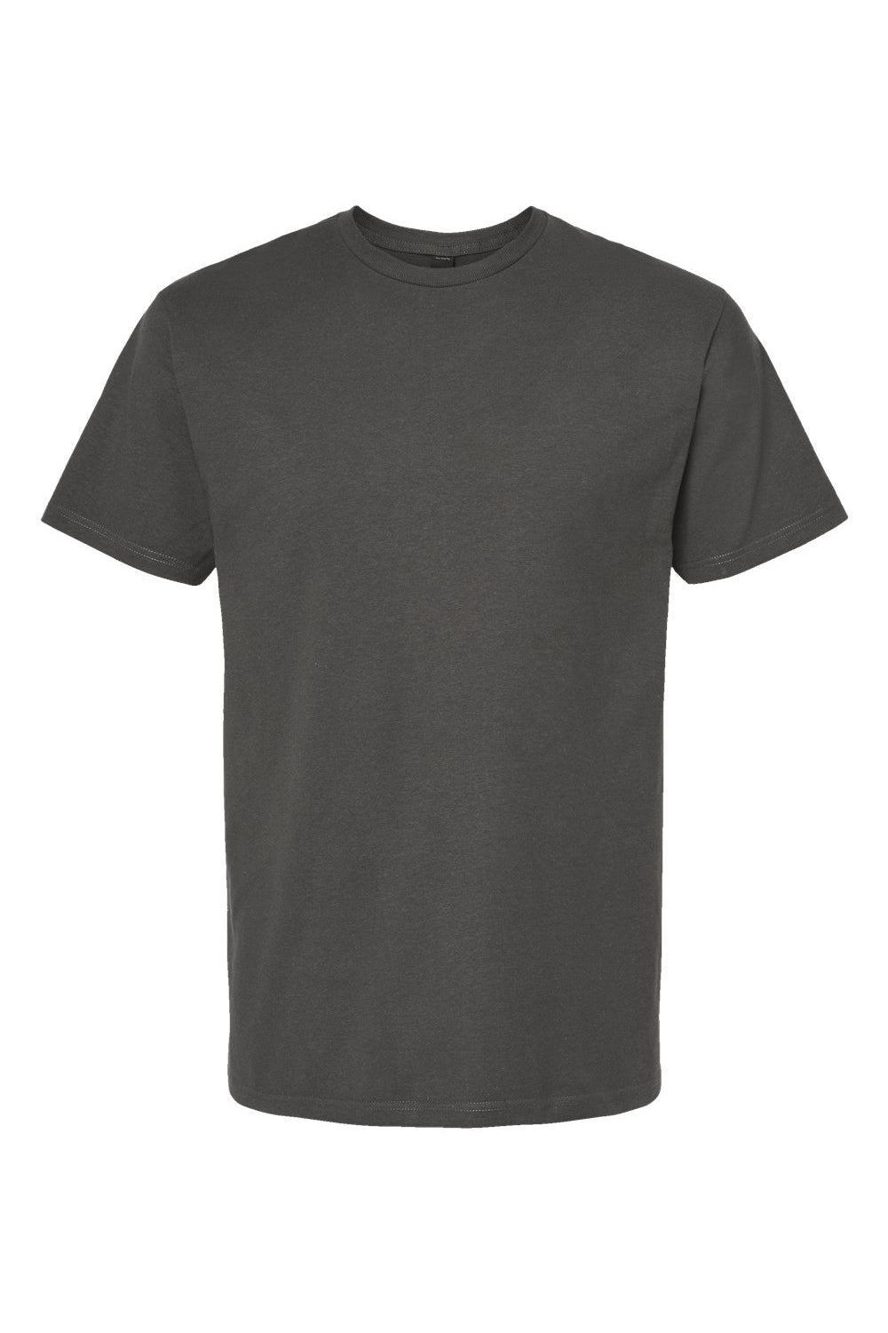 Tultex 290 Mens Jersey Short Sleeve Crewneck T-Shirt Charcoal Grey Flat Front