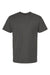 Tultex 290 Mens Jersey Short Sleeve Crewneck T-Shirt Charcoal Grey Flat Front