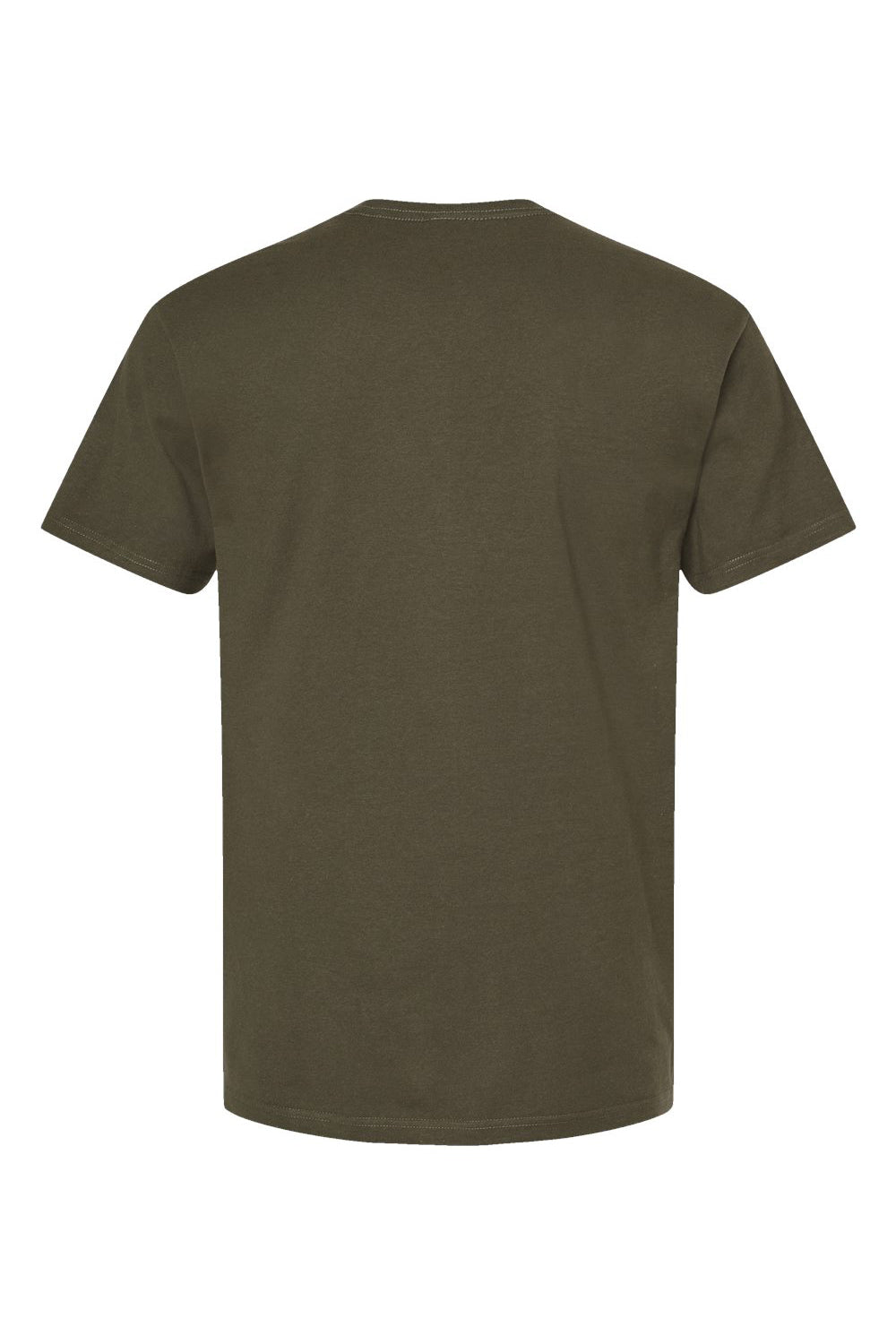 Tultex 290 Mens Jersey Short Sleeve Crewneck T-Shirt Grape Leaf Green Flat Back