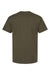 Tultex 290 Mens Jersey Short Sleeve Crewneck T-Shirt Grape Leaf Green Flat Back