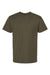 Tultex 290 Mens Jersey Short Sleeve Crewneck T-Shirt Grape Leaf Green Flat Front