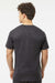 Tultex 290 Mens Jersey Short Sleeve Crewneck T-Shirt Heather Graphite Grey Model Back