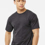 Tultex Mens Jersey Short Sleeve Crewneck T-Shirt - Heather Graphite Grey