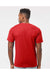 Tultex 290 Mens Jersey Short Sleeve Crewneck T-Shirt Red Model Back