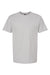 Tultex 290 Mens Jersey Short Sleeve Crewneck T-Shirt Silver Grey Flat Front